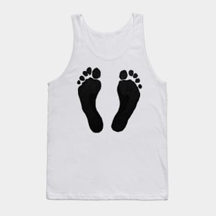 Barefoot Barefeet to save the planet Tank Top